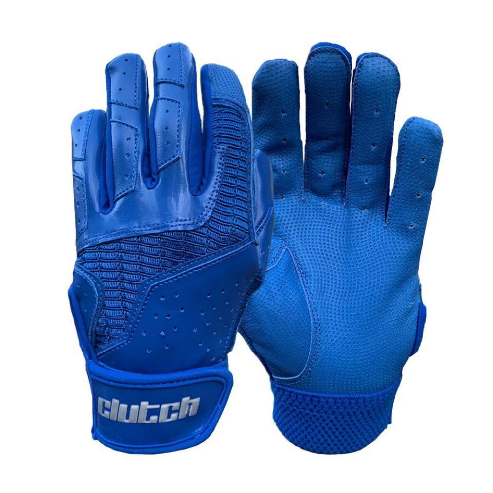 Pro Blue Batting Gloves – Clutch Sports Apparel