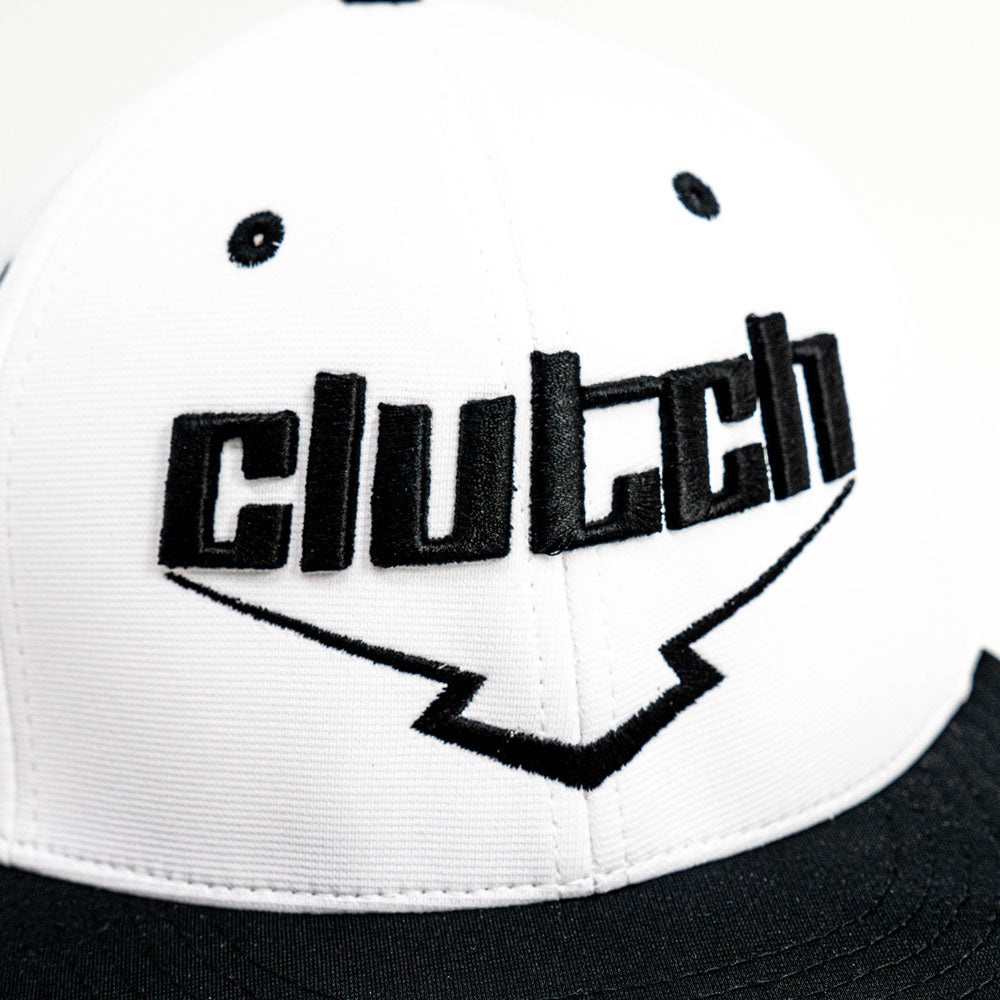 Clutch Logo Hat - White